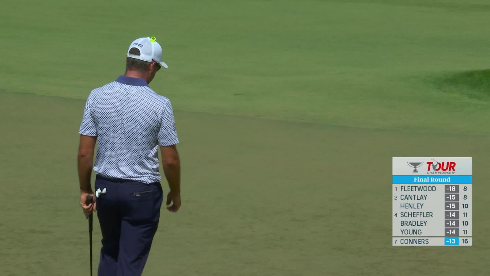 Corey Conners | Round 4 | 16th hole | Shot 3 | 2025 TOUR Championship