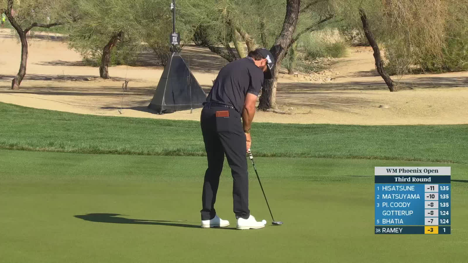 Chad Ramey | Round 3 | 2nd hole | Shot 3 | 2026 WM Phoenix Open