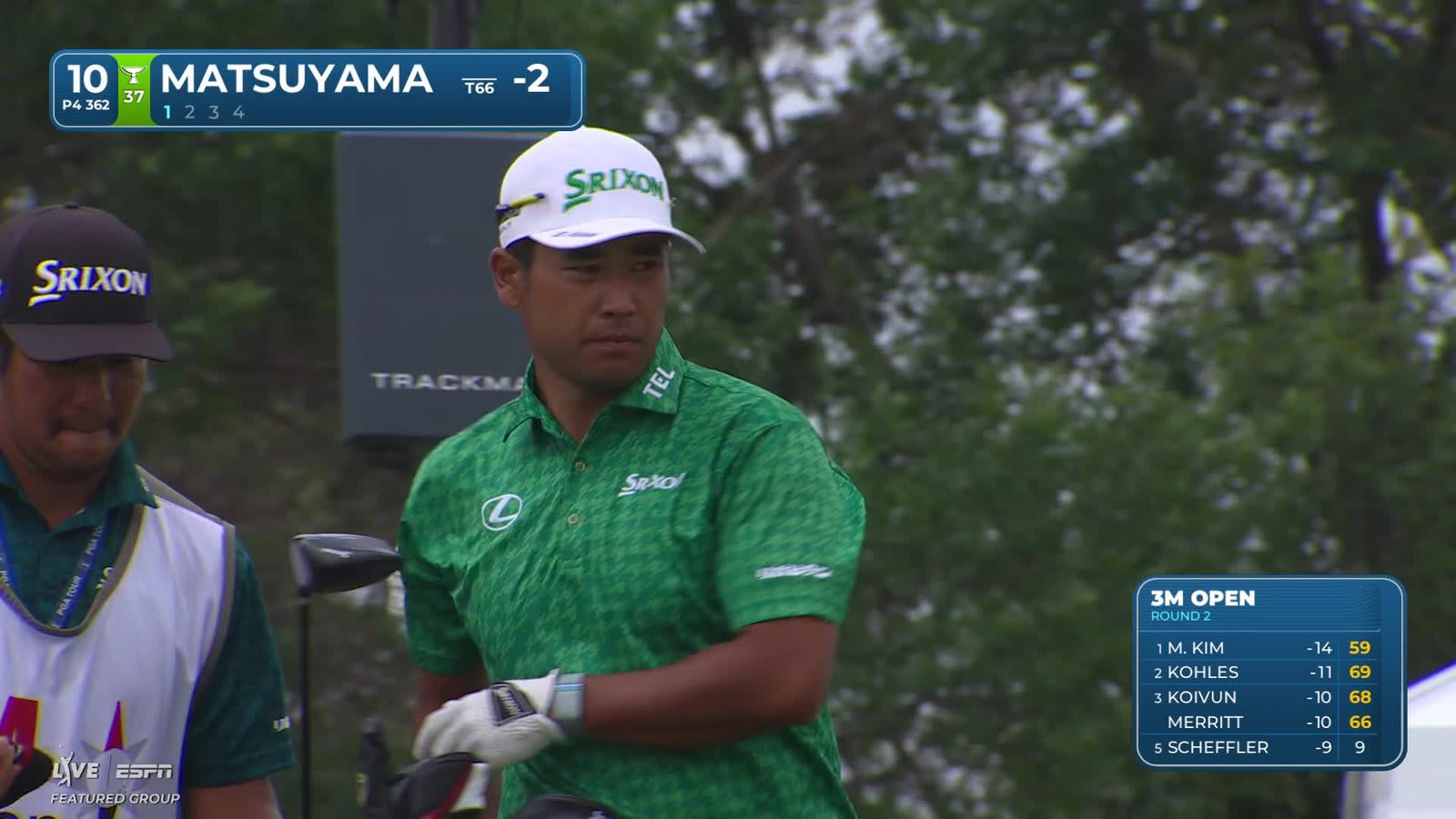 Hideki Matsuyama | Round 2 | 10th hole | Shot 1 | 2026 3M Open