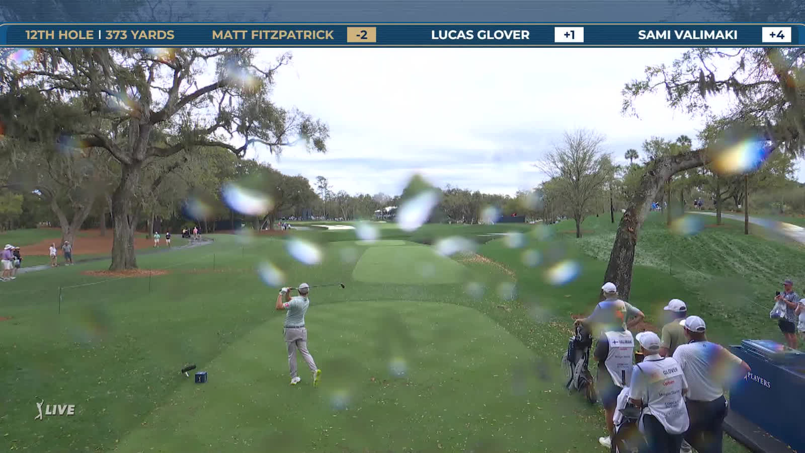 Matt Fitzpatrick | Round 1 | 12th hole | Shot 1 | 2026 THE PLAYERS