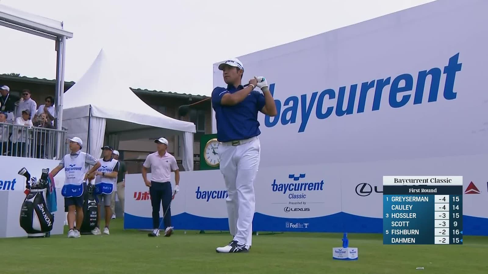 Hideki Matsuyama | Round 1 | 10th hole | Shot 1 | 2025 Baycurrent