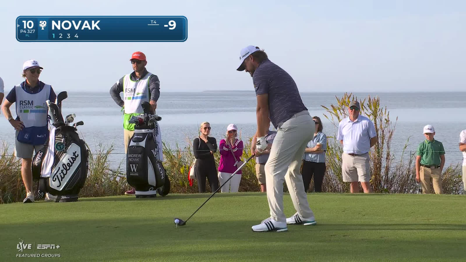 Andrew Novak | Round 2 | 10th hole | Shot 1 | 2025 The RSM Classic