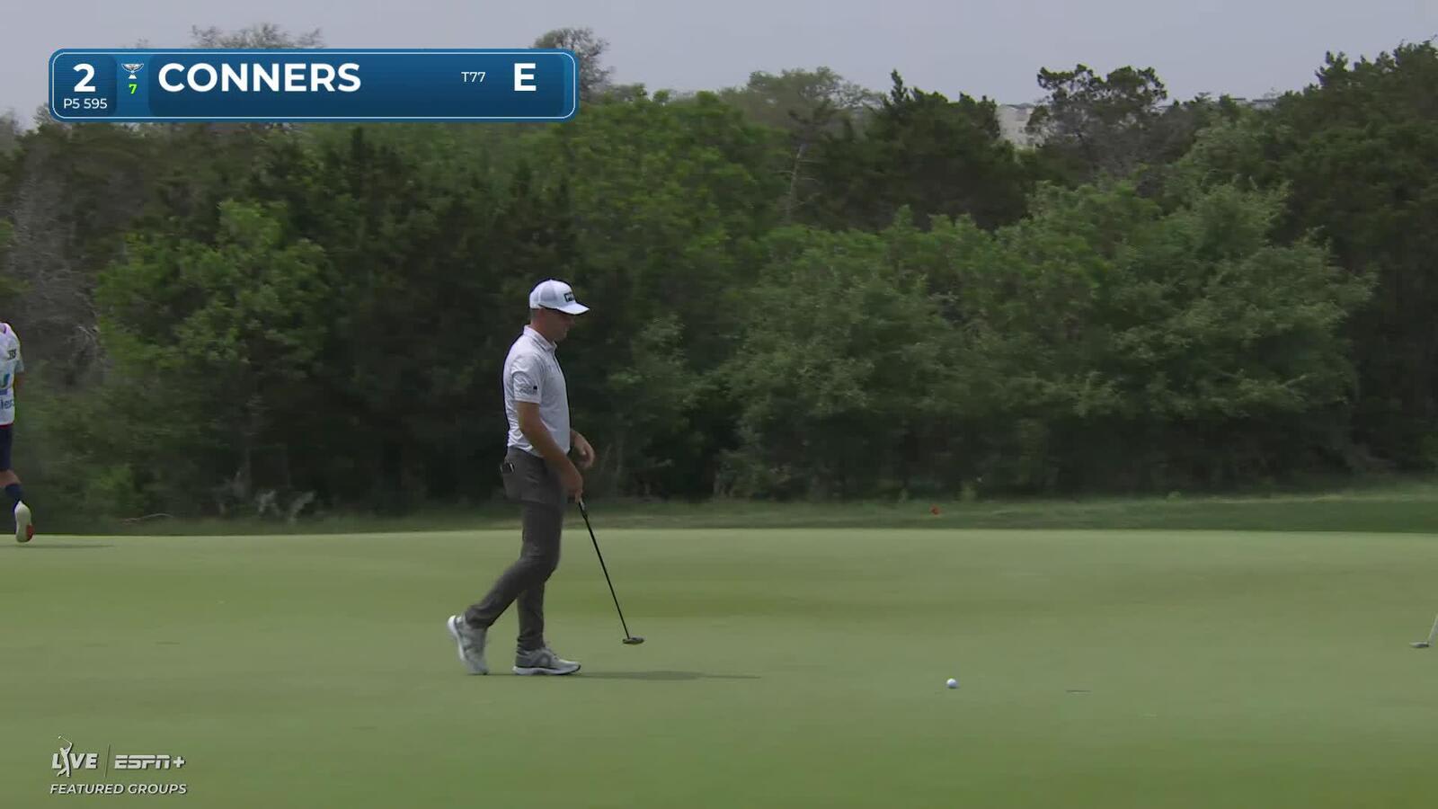 Corey Conners | Round 1 | 2nd hole | Shot 6 | 2025 Valero