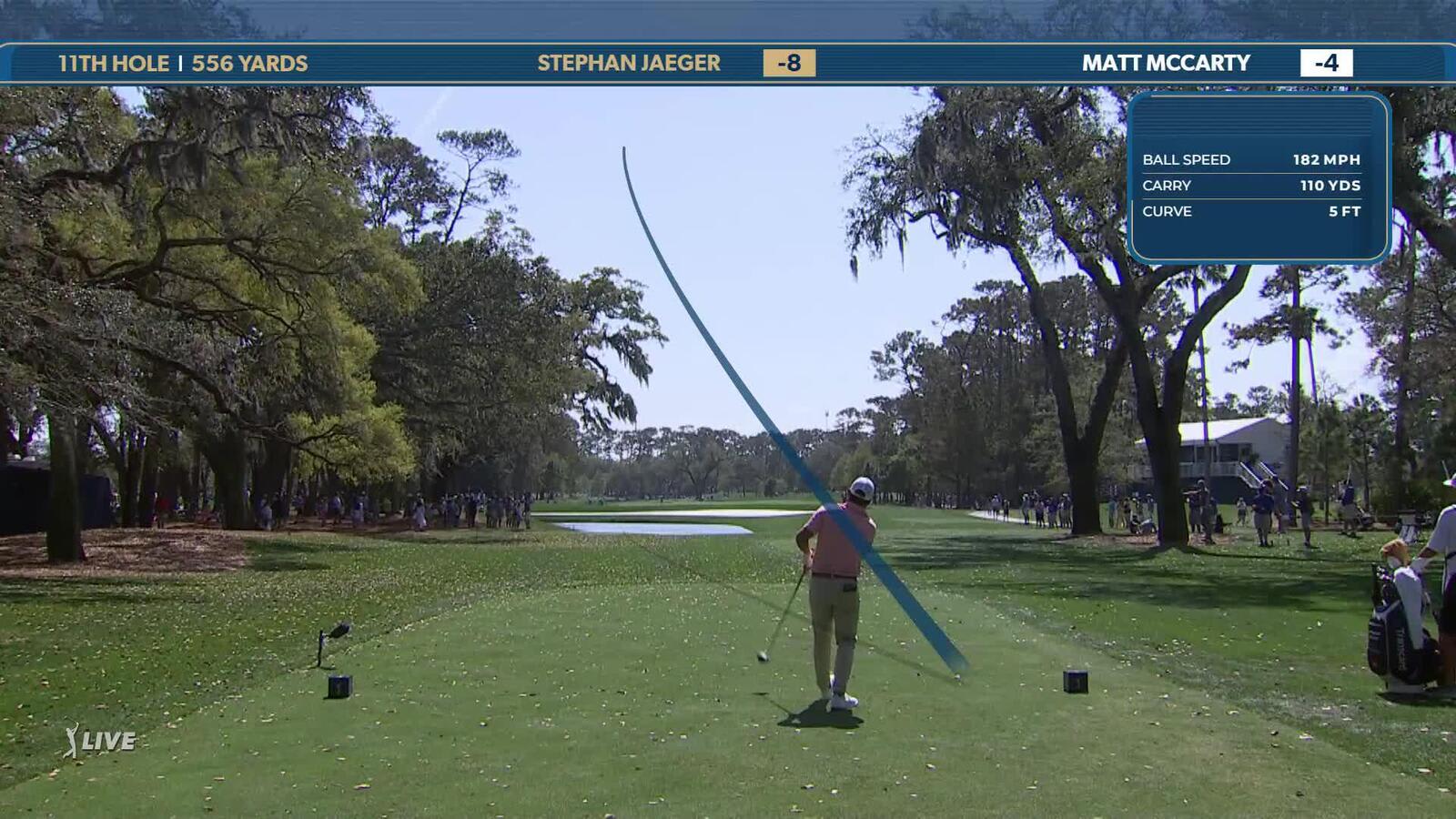 Stephan Jaeger | Round 3 | 11th hole | Shot 1 | 2025 THE PLAYERS