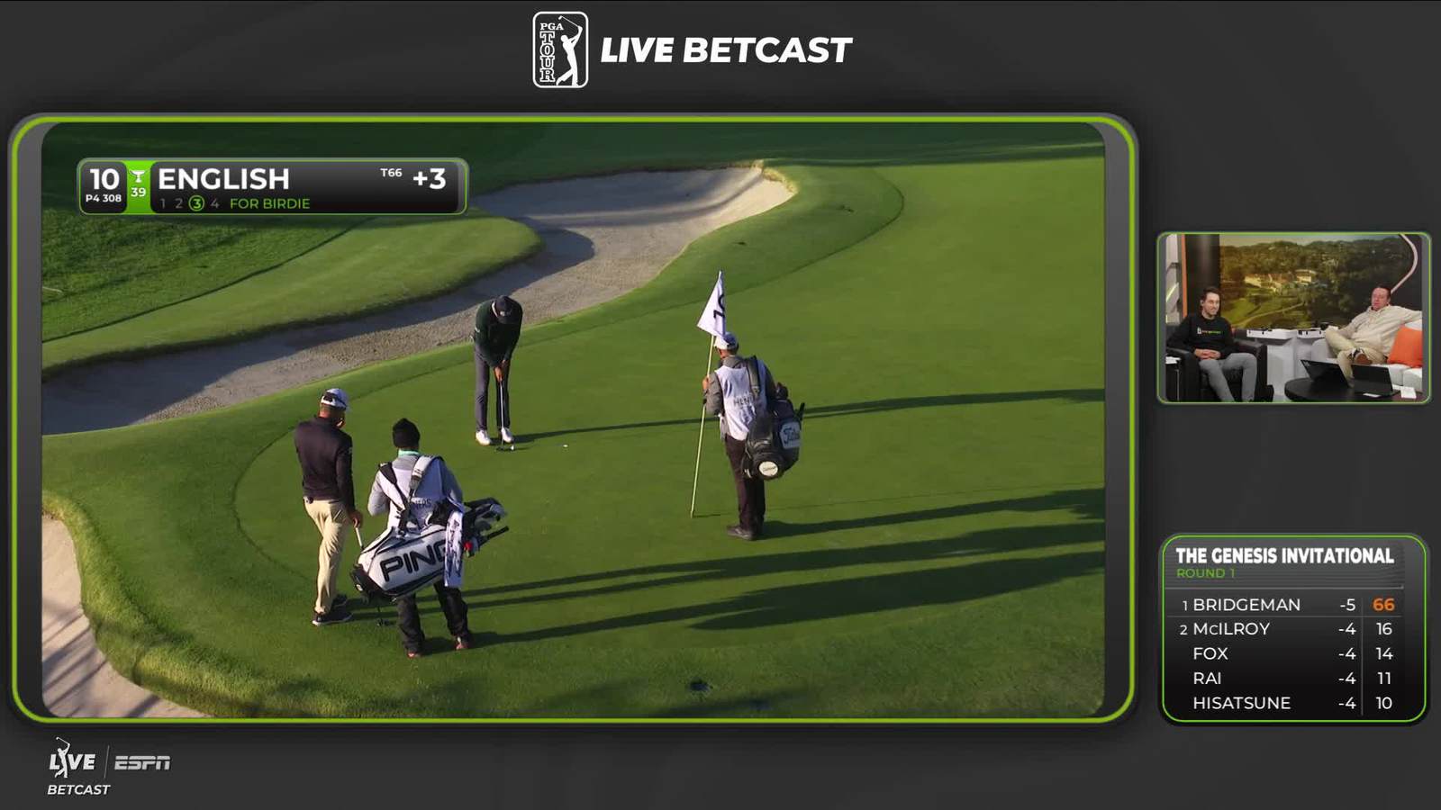 Harris English | Round 1 | 10th hole | Shot 3 | 2026 The Genesis