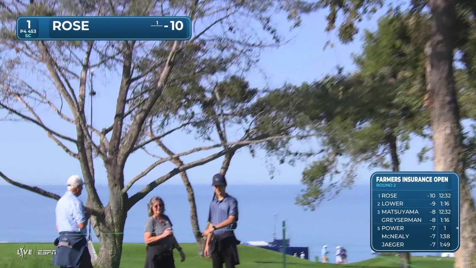 Justin Rose | Round 2 | 1st hole | Shot 1 | 2026 Farmers