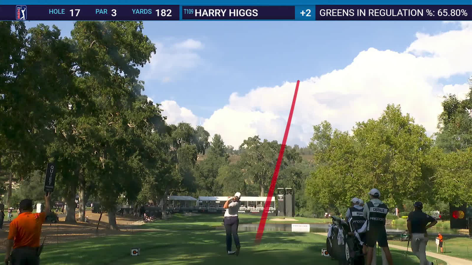 Harry Higgs | Round 1 | 17th hole | Shot 1 | 2025 Procore