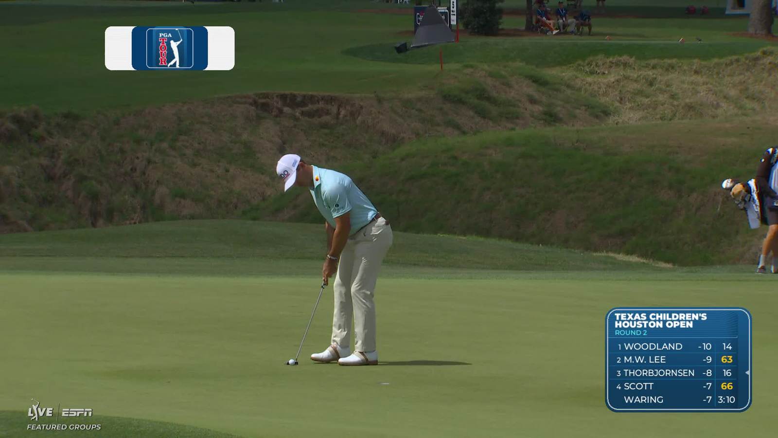 Billy Horschel | Round 2 | 7th hole | Shot 2 | 2026 Texas Children's