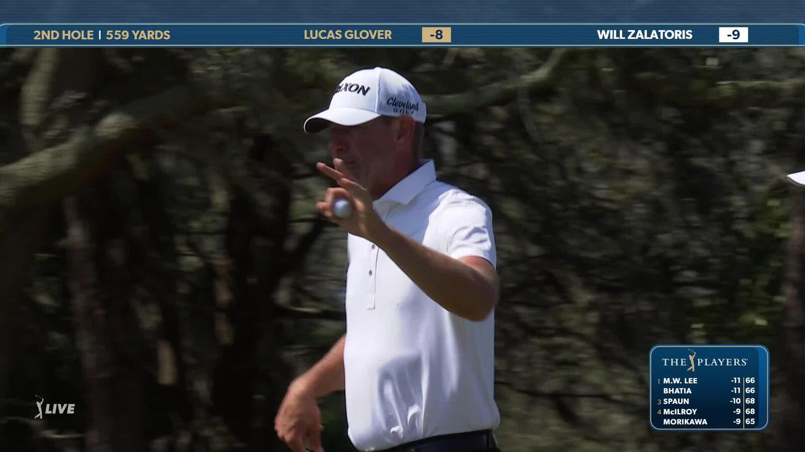 Lucas Glover | Round 3 | 2nd hole | Shot 4 | 2025 THE PLAYERS