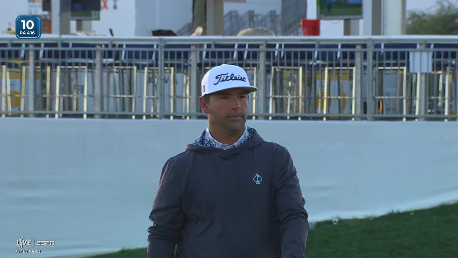 Rafael Campos | Round 2 | 10th hole | Shot 4 | 2026 WM Phoenix Open