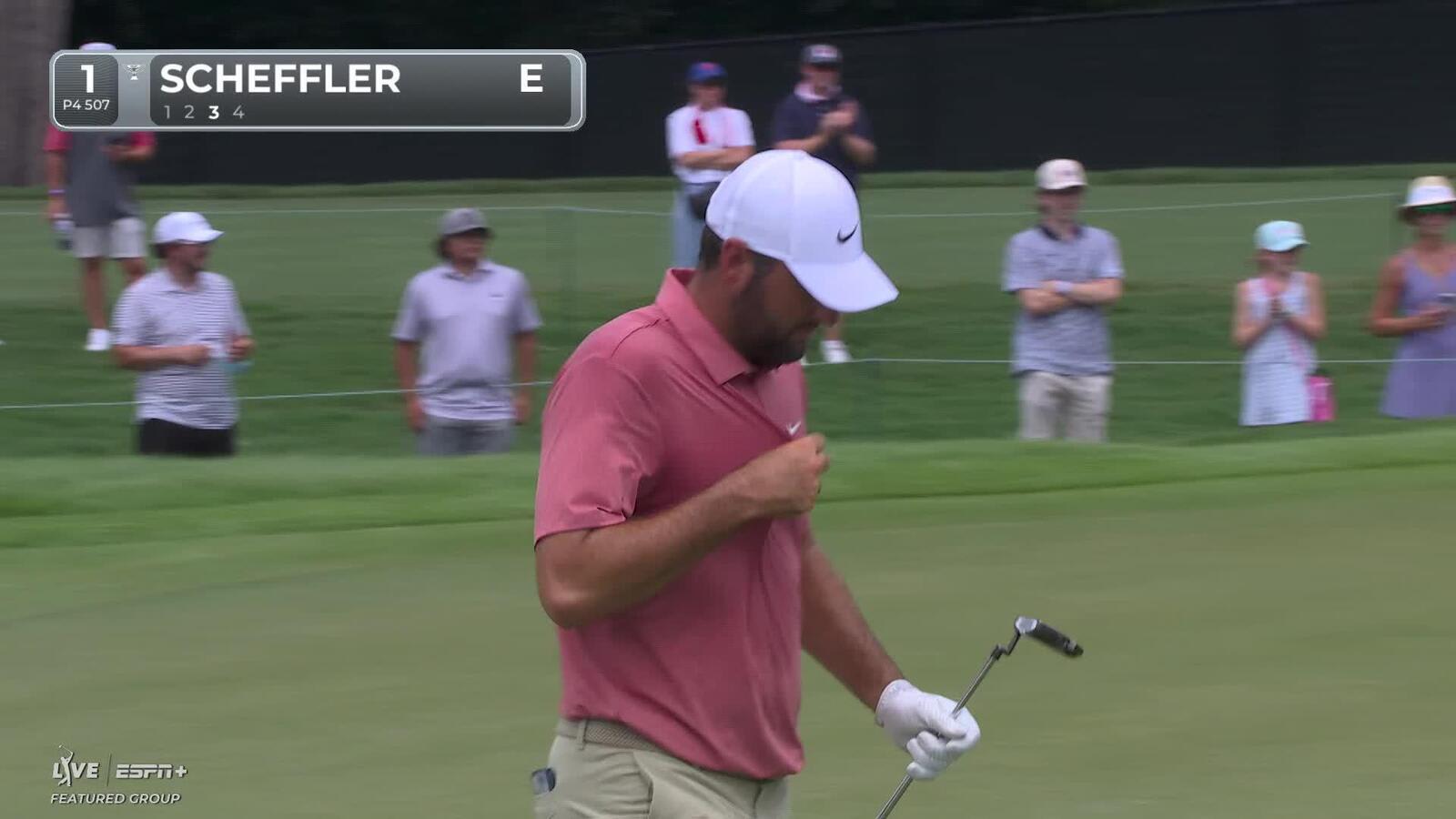 Scottie Scheffler | Round 1 | 1st hole | Shot 3 | 2025 TOUR Championship