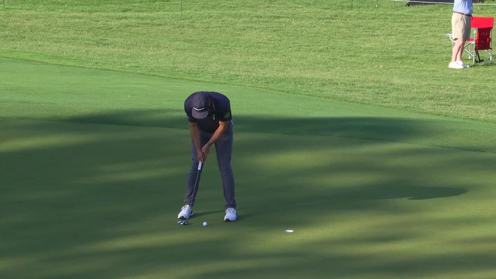 Mark Hubbard | Round 2 | 4th hole | Shot 3 | 2025 Charles Schwab