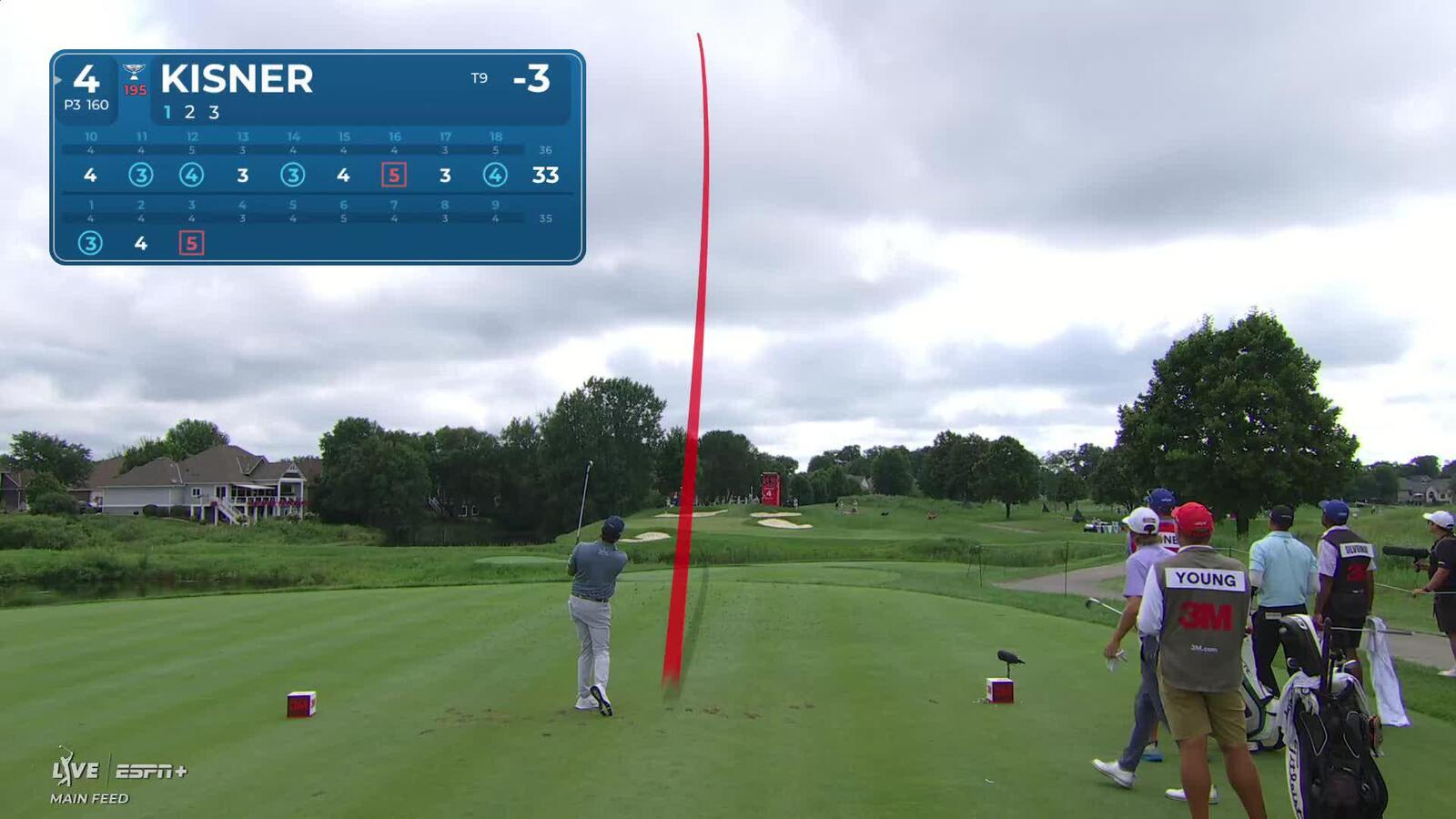 Kevin Kisner | Round 1 | 4th hole | Shot 1 | 2025 3M Open