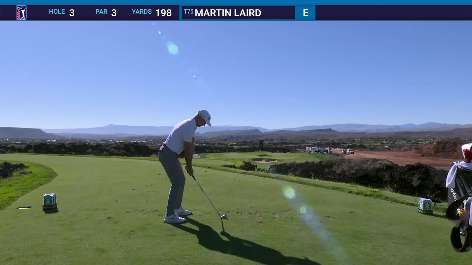 Martin Laird | Round 2 | 3rd hole | Shot 1 | 2025 Bank of Utah