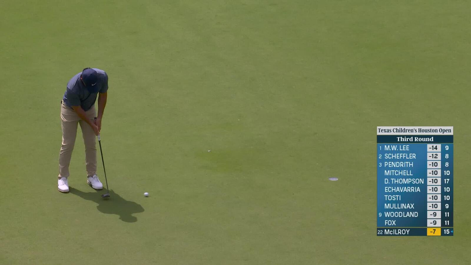 Rory McIlroy | Round 3 | 7th hole | Shot 2 | 2025 Houston Open