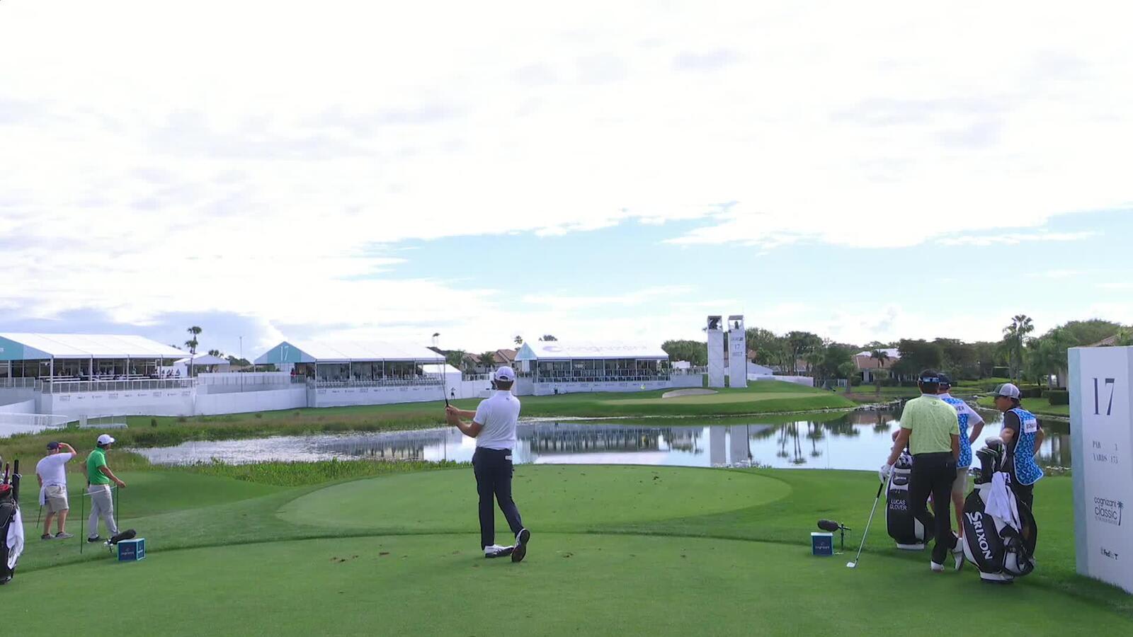 Lucas Glover | Round 1 | 17th hole | Shot 1 | 2025 Cognizant Classic