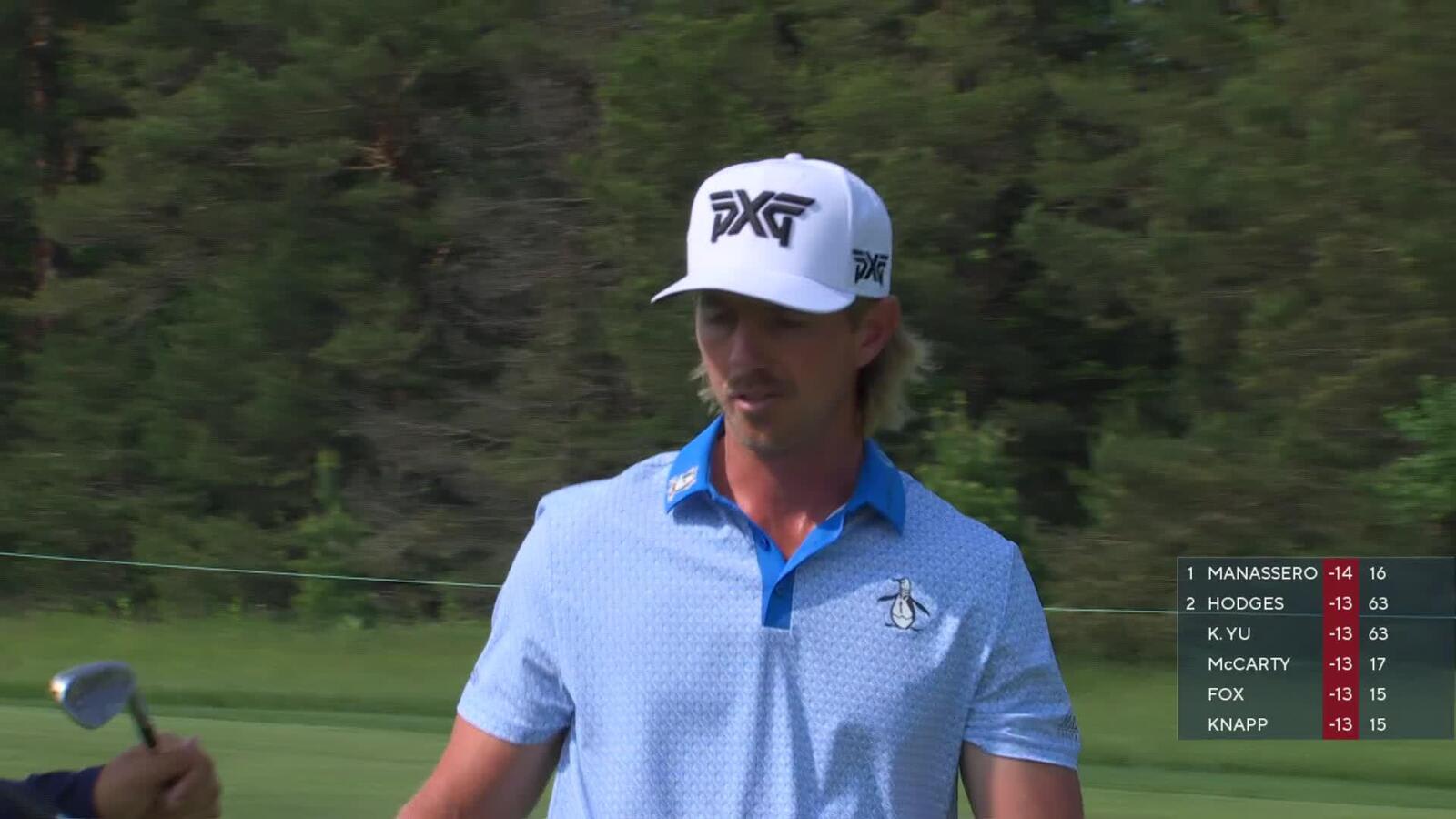 Jake Knapp | Round 3 | 16th hole | Shot 2 | 2025 RBC Canadian