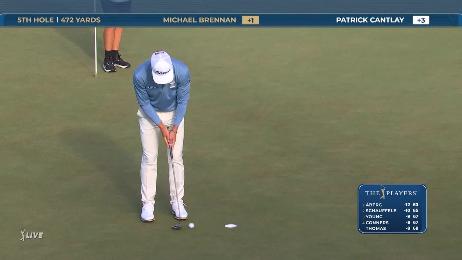 Michael Brennan | Round 3 | 5th hole | Shot 7 | 2026 THE PLAYERS