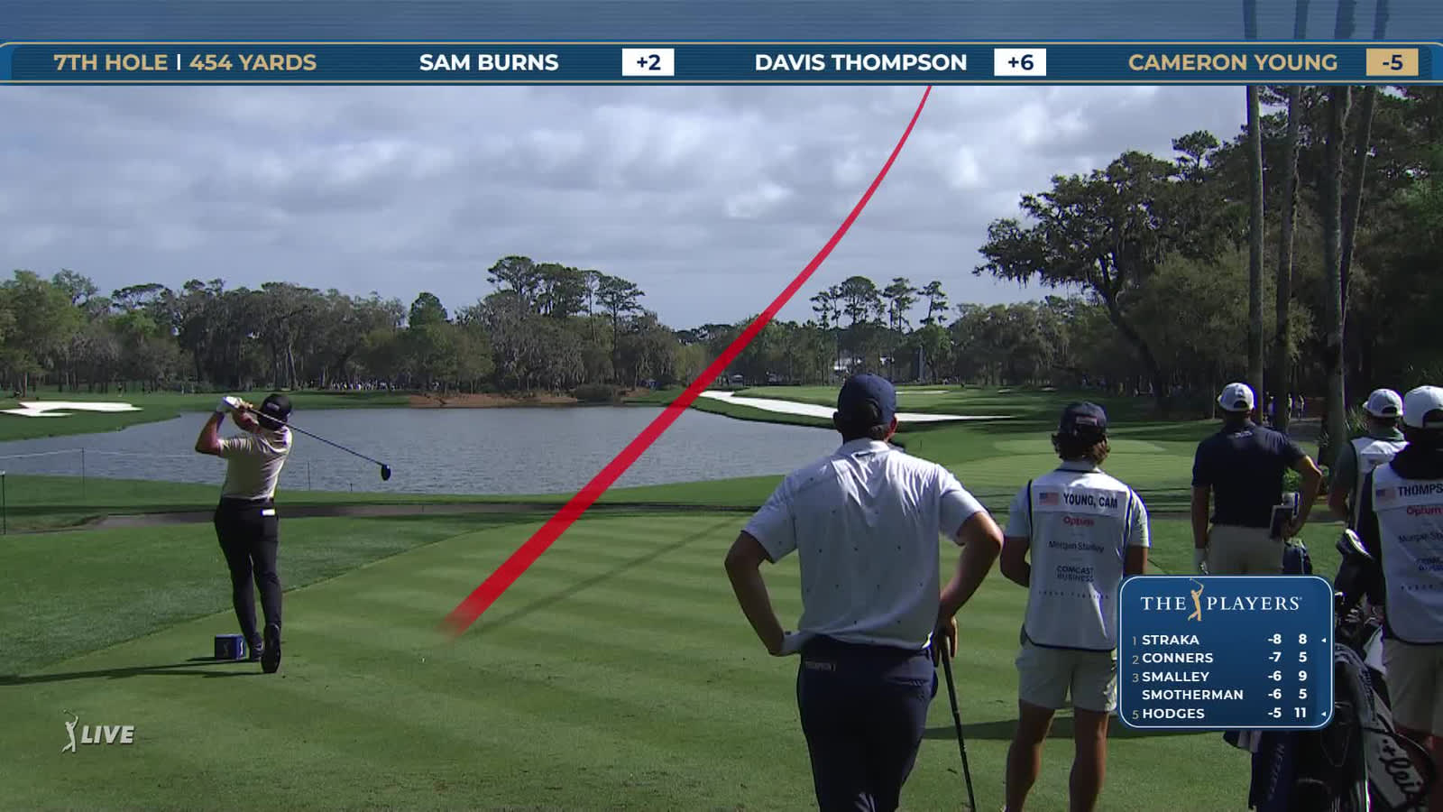 Cameron Young | Round 2 | 7th hole | Shot 1 | 2026 THE PLAYERS