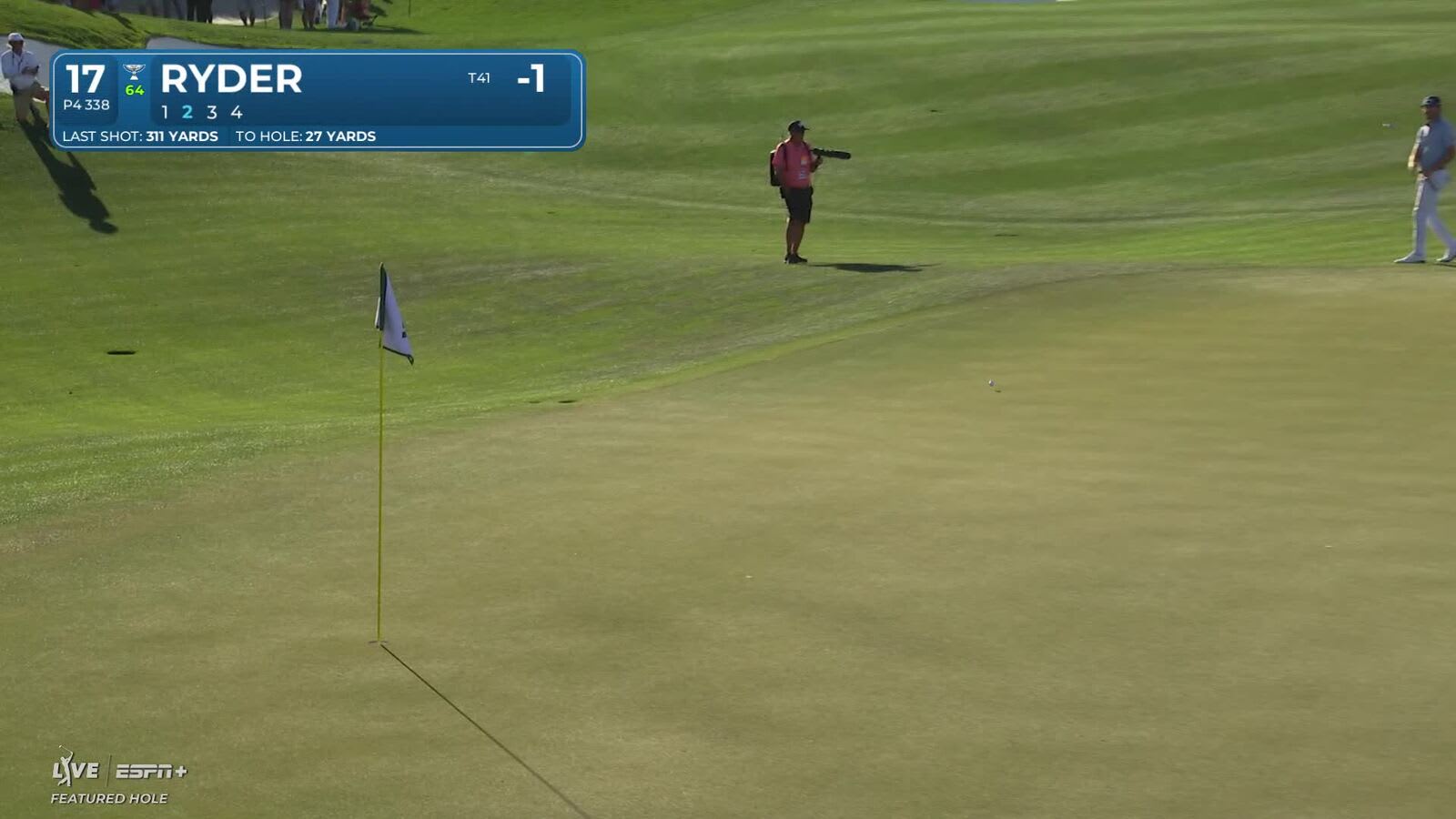 Sam Ryder | Round 1 | 4th hole | Shot 2 | 2025 WM Phoenix Open