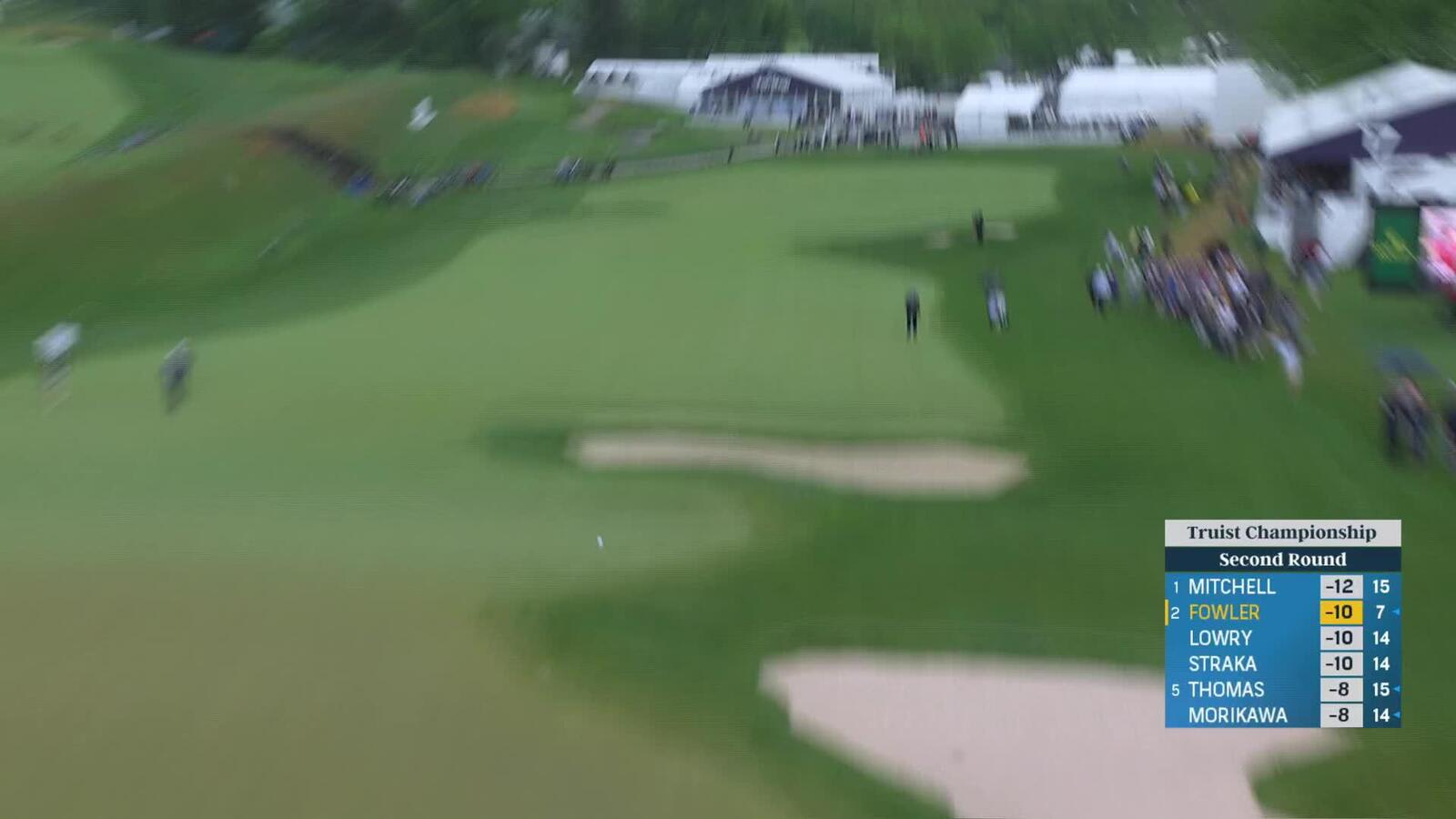 Rickie Fowler | Round 2 | 17th hole | Shot 3 | 2025 Truist Championship