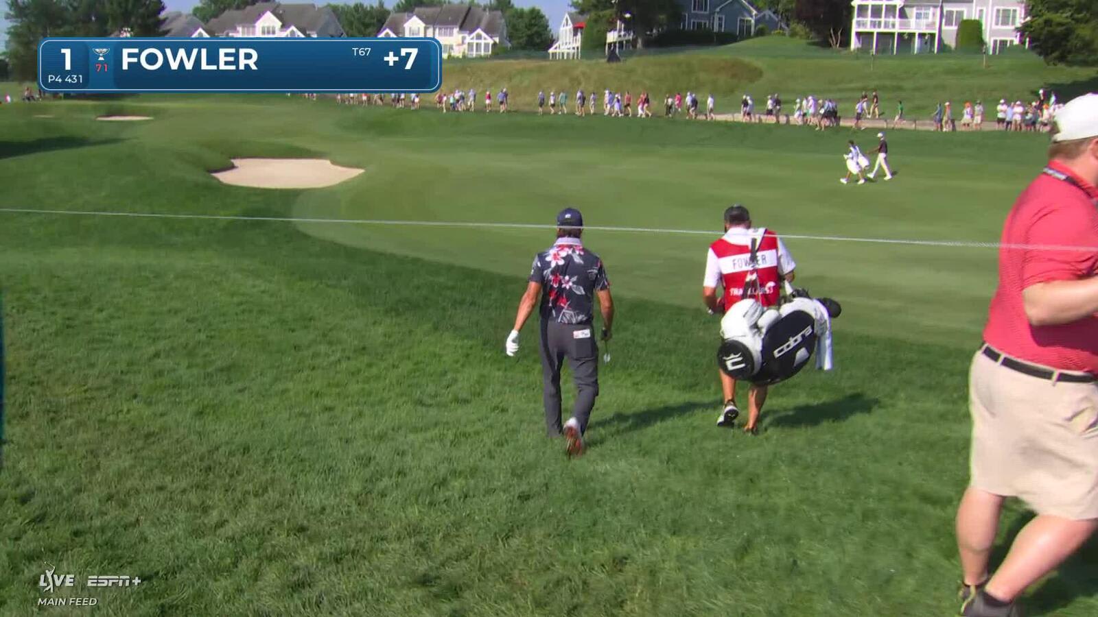 Rickie Fowler | Round 3 | 1st hole | Shot 2 | 2025 Travelers