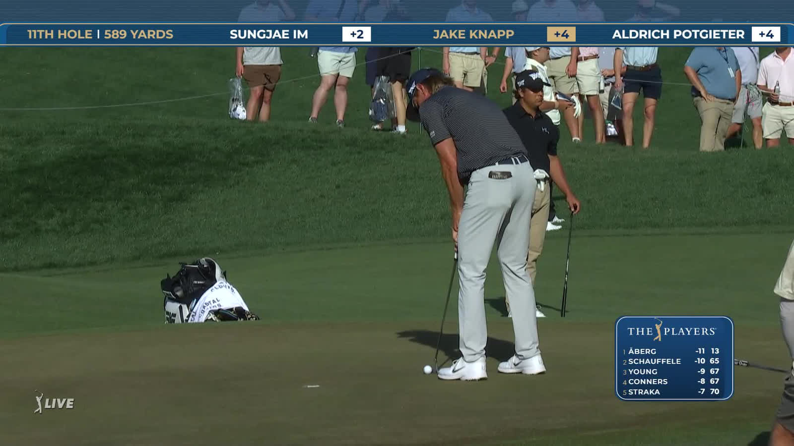 Jake Knapp | Round 2 | 11th hole | Shot 5 | 2026 THE PLAYERS