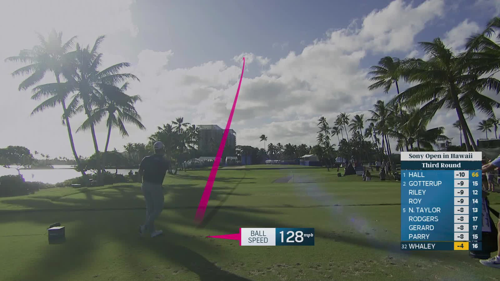 Vince Whaley | Round 3 | 17th hole | Shot 1 | 2026 Sony Open