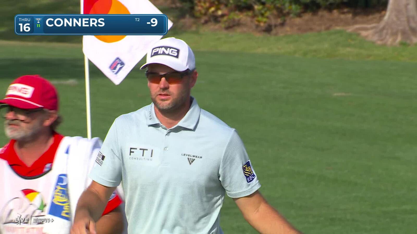 Corey Conners | Round 4 | 16th hole | Shot 4 | 2025 Arnold Palmer Invitational