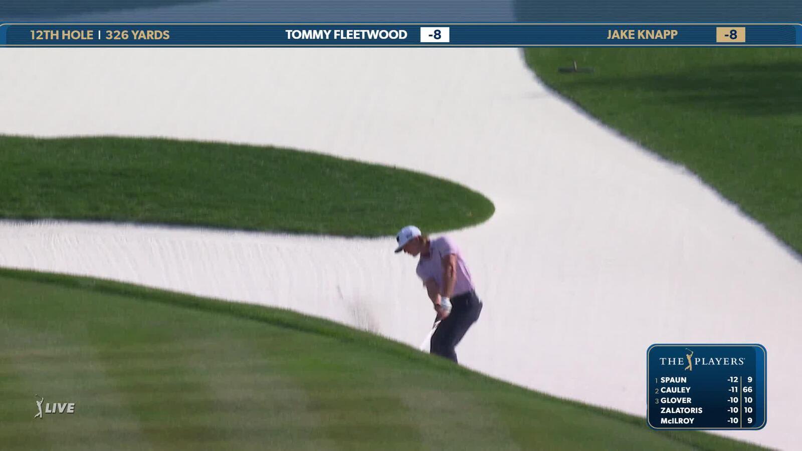 Jake Knapp | Round 3 | 12th hole | Shot 2 | 2025 THE PLAYERS