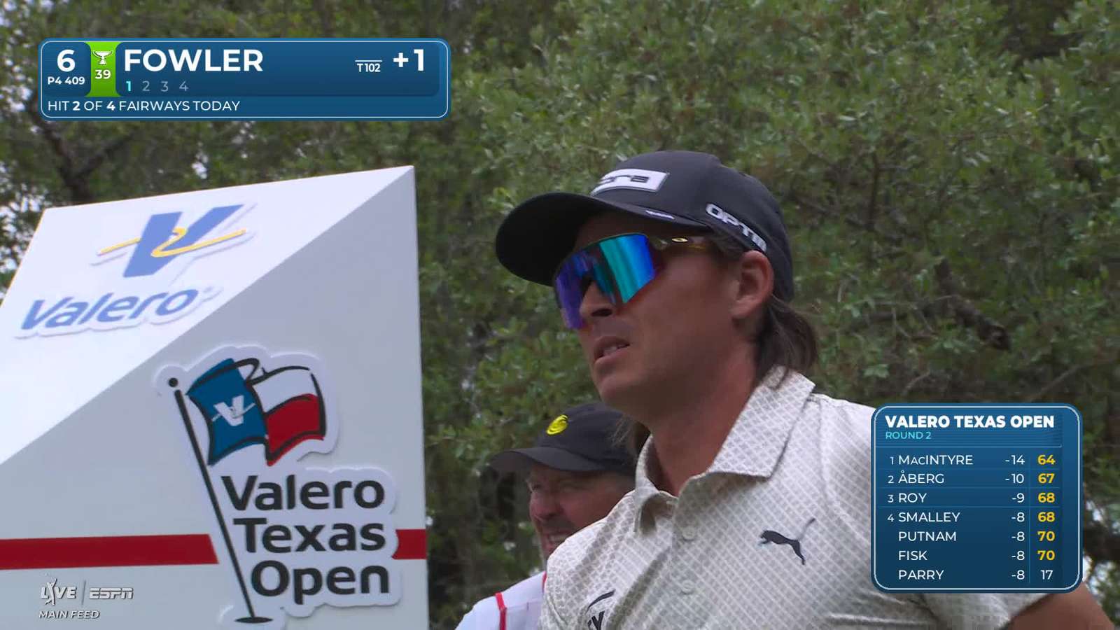 Rickie Fowler | Round 2 | 6th hole | Shot 1 | 2026 Valero
