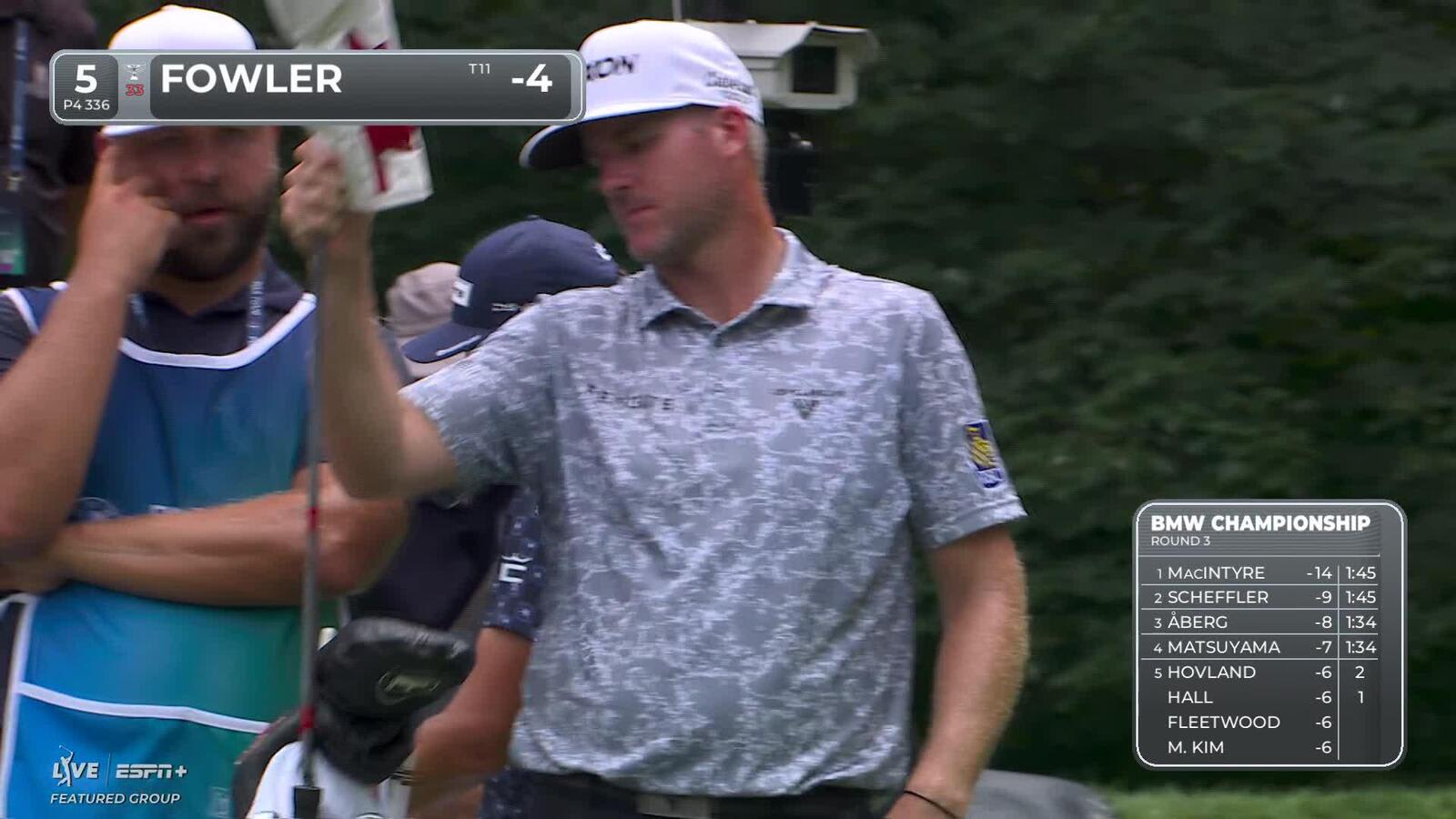 Rickie Fowler | Round 3 | 5th hole | Shot 1 | 2025 BMW Championship