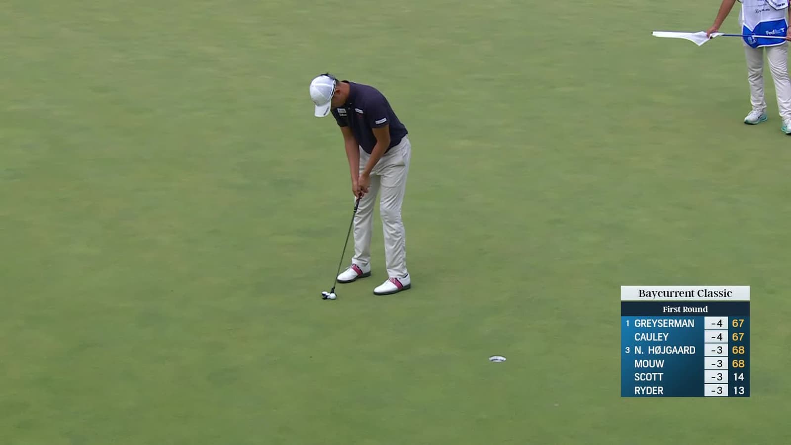 Taiga Kobayashi | Round 1 | 13th hole | Shot 4 | 2025 Baycurrent