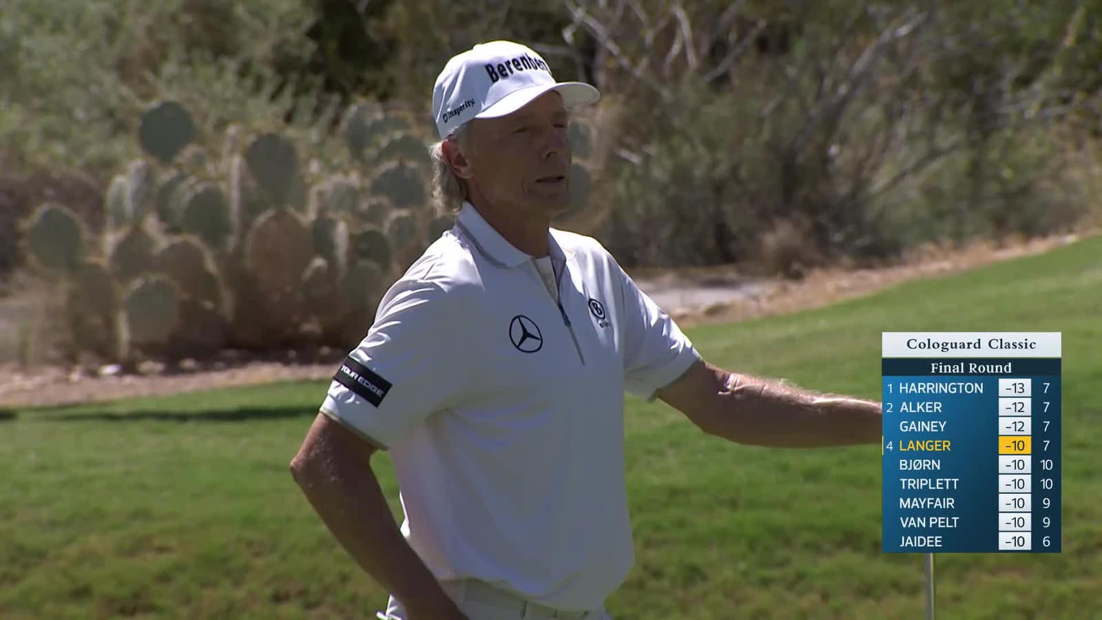 Bernhard Langer | Round 3 | 8th hole | Shot 3 | 2026 Cologuard