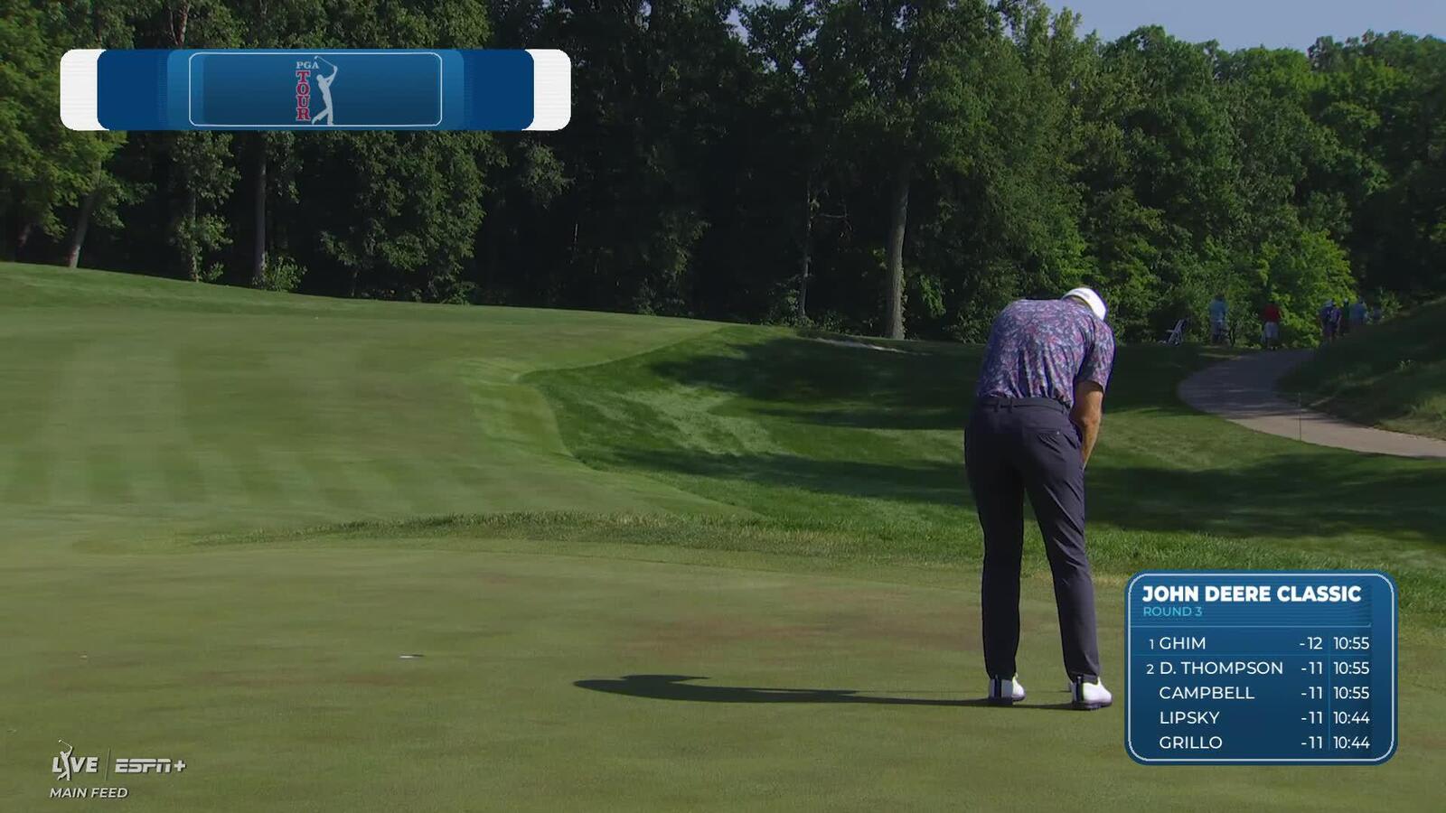 Seamus Power | Round 3 | 1st hole | Shot 4 | 2025 John Deere