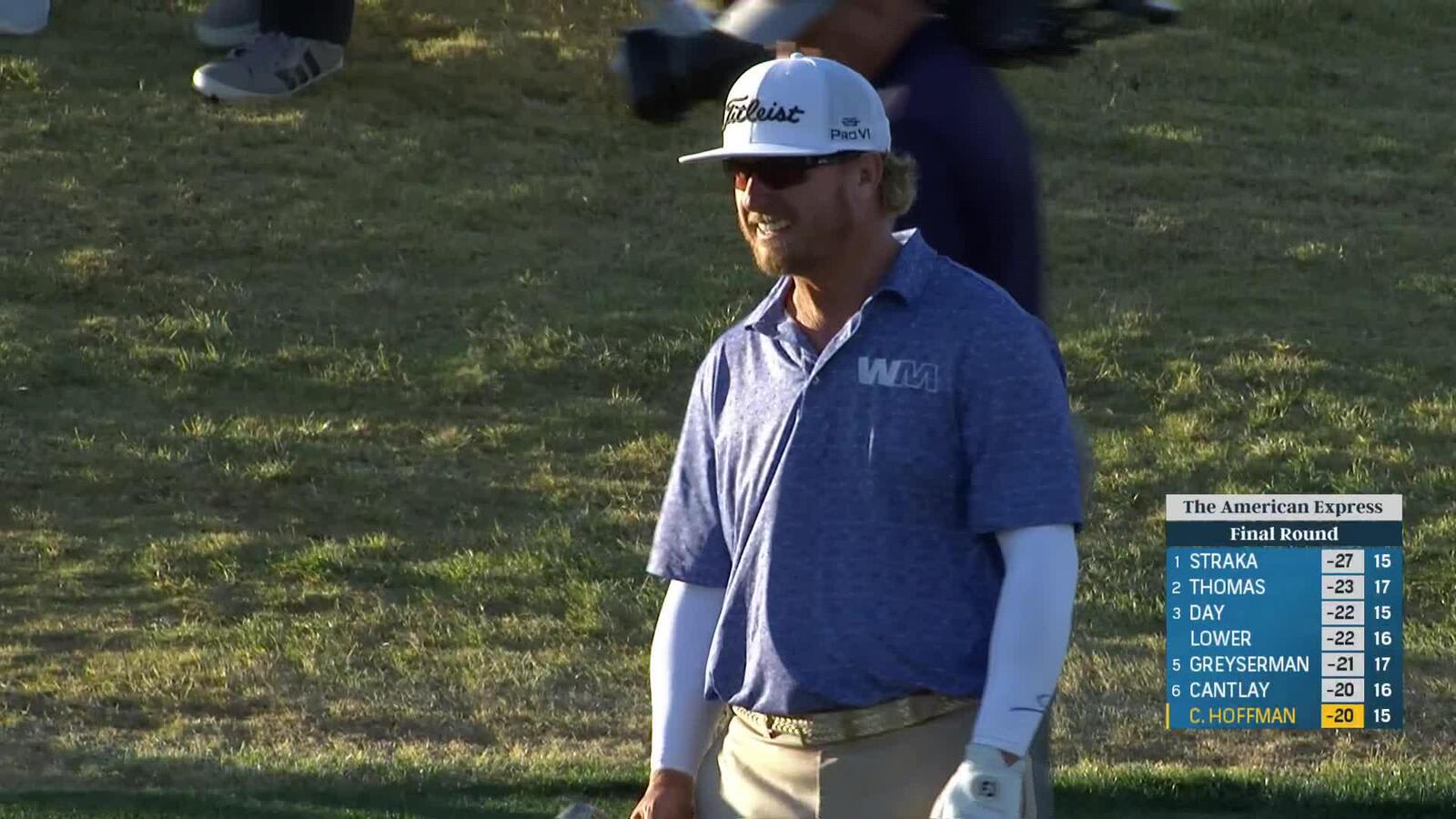 Charley Hoffman | Round 4 | 16th hole | Shot 3 | 2025 The American Express