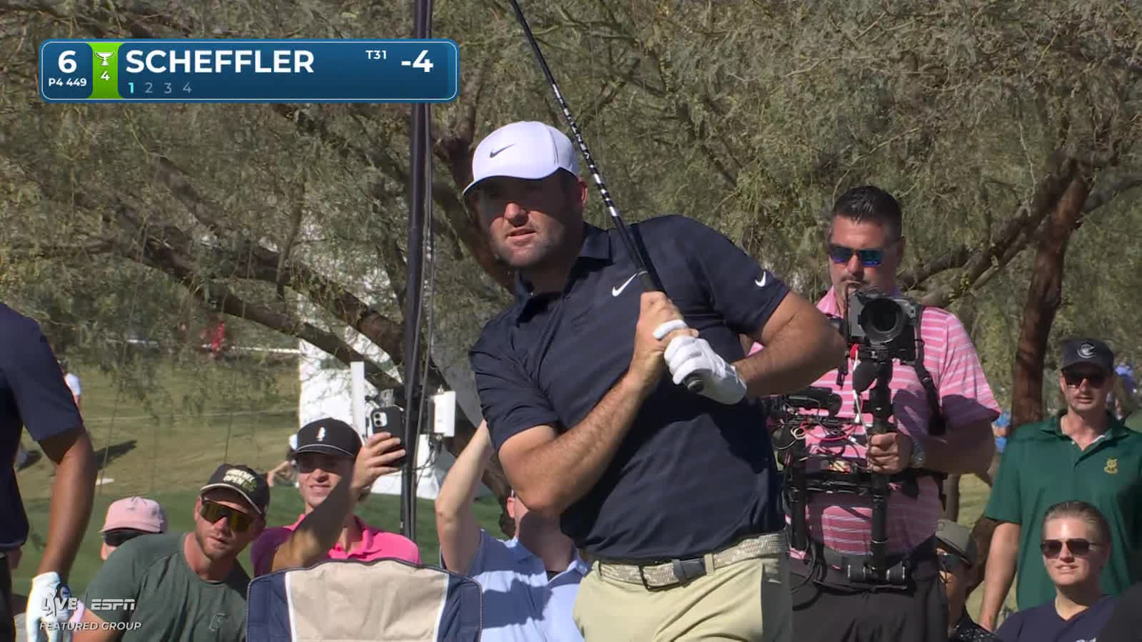 Scottie Scheffler | Round 3 | 6th hole | Shot 1 | 2026 WM Phoenix Open