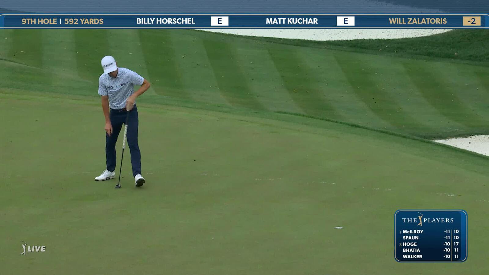 Will Zalatoris | Round 4 | 9th hole | Shot 4 | 2025 THE PLAYERS