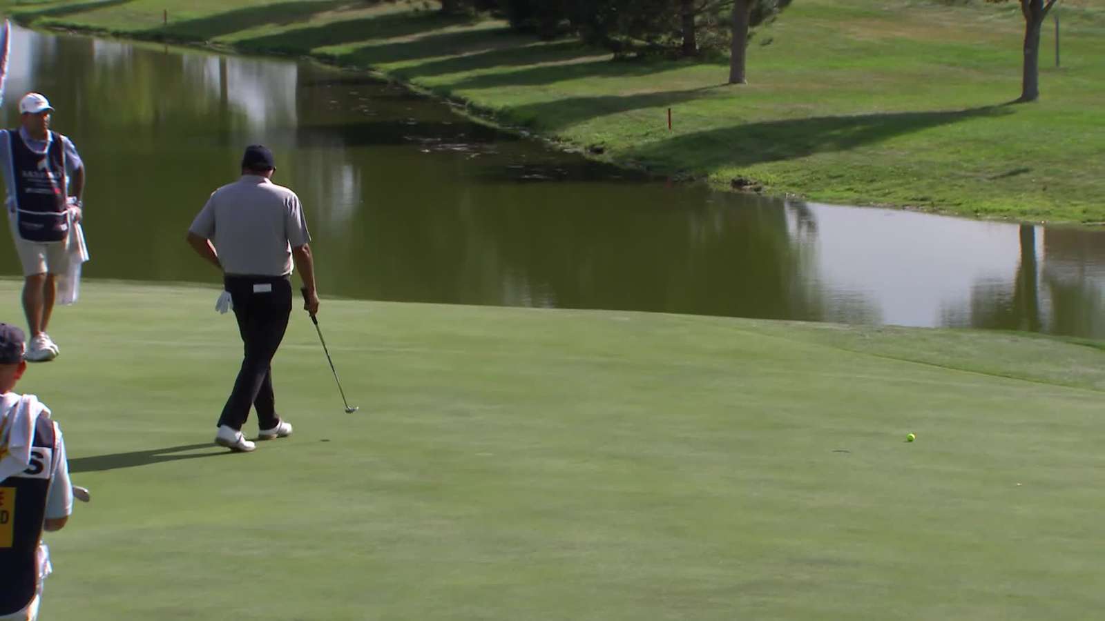 Ángel Cabrera | Round 1 | 16th hole | Shot 3 | 2025 Sanford Int