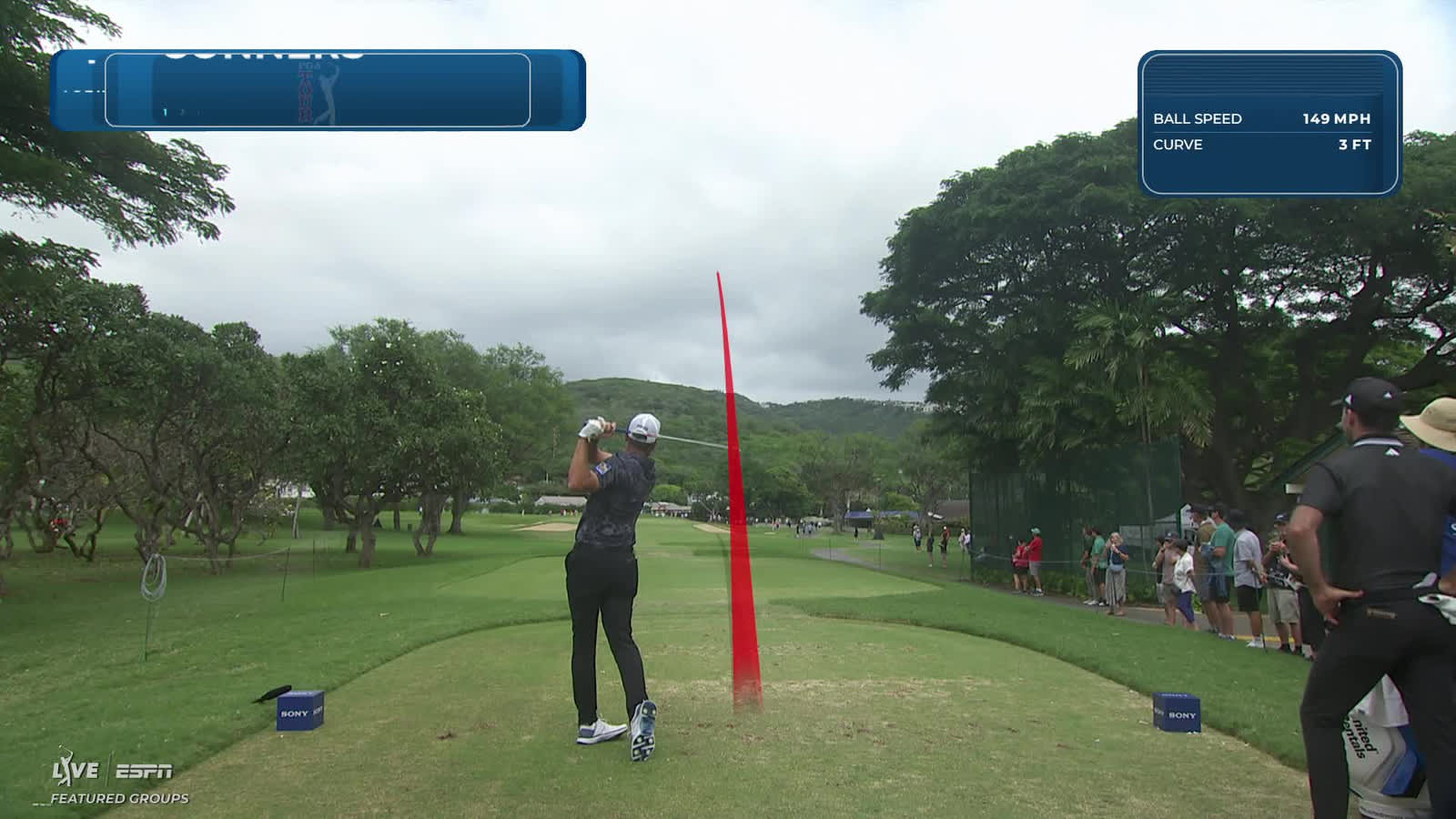 Corey Conners | Round 4 | 4th hole | Shot 1 | 2026 Sony Open