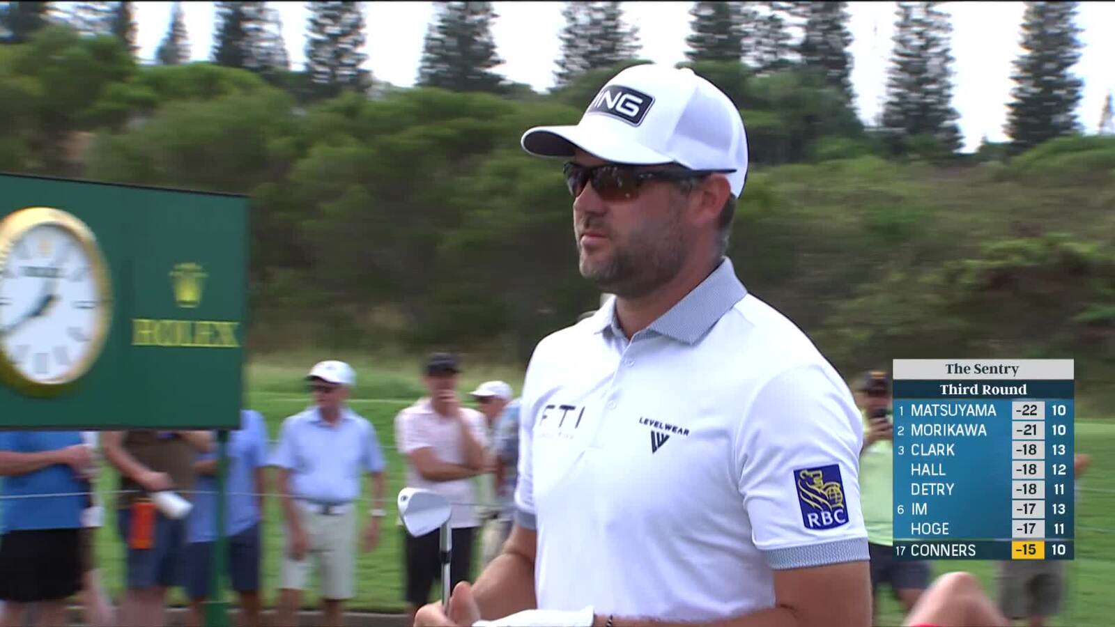 Corey Conners | Round 3 | 11th hole | Shot 1 | 2025 The Sentry