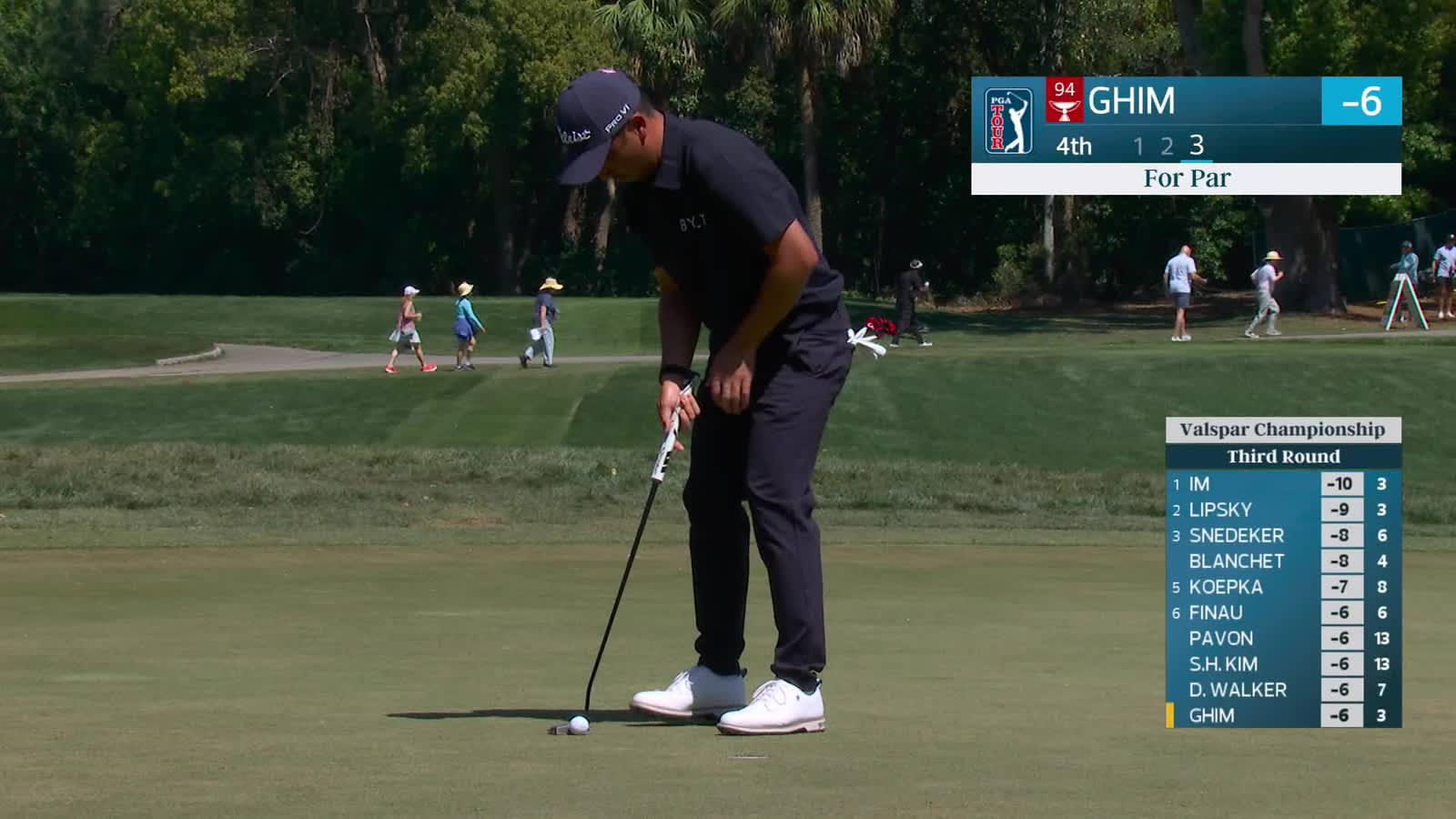 Doug Ghim | Round 3 | 4th hole | Shot 3 | 2026 Valspar
