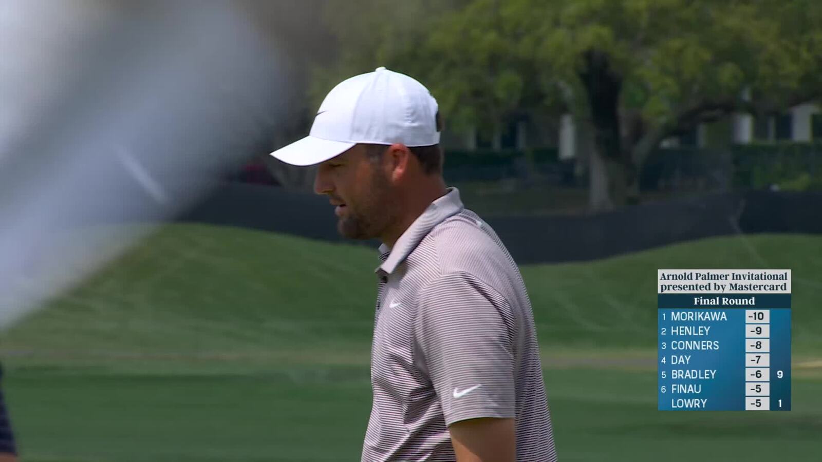 Scottie Scheffler Round 4 3rd hole Shot 3 2025 Arnold Palmer Invitational