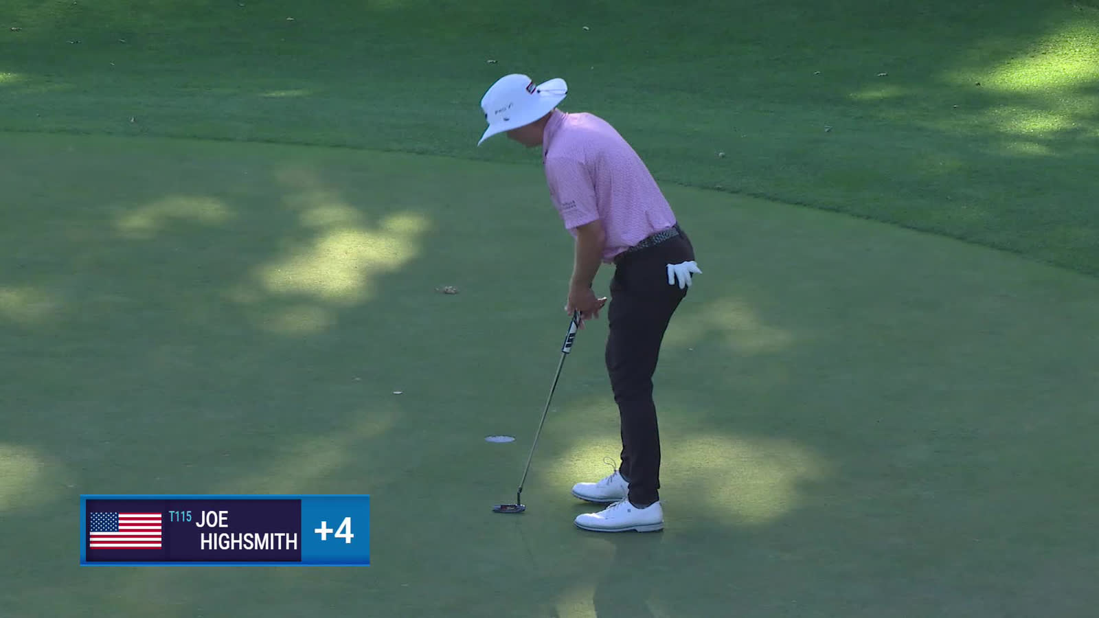 Joe Highsmith | Round 2 | 17th hole | Shot 5 | 2025 Procore