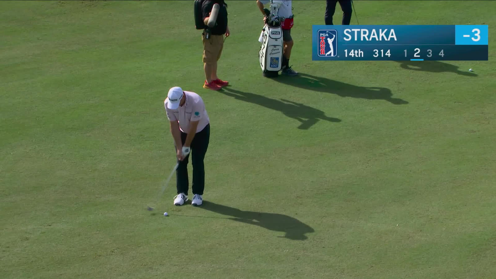 Sepp Straka | Round 1 | 14th hole | Shot 2 | 2025 Hero World Challenge