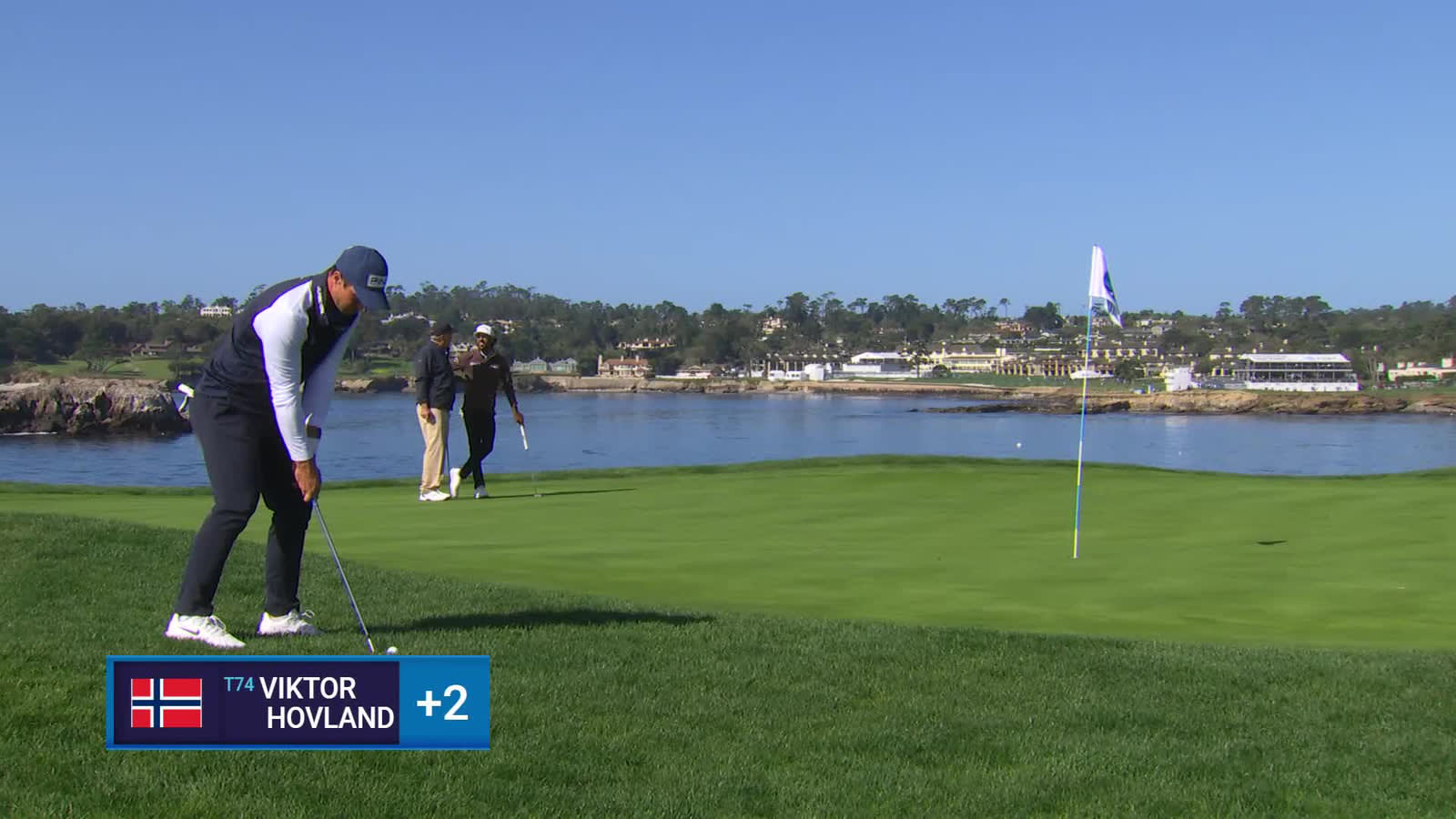 Viktor Hovland | Round 1 | 7th hole | Shot 2 | 2026 AT&T Pebble Beach