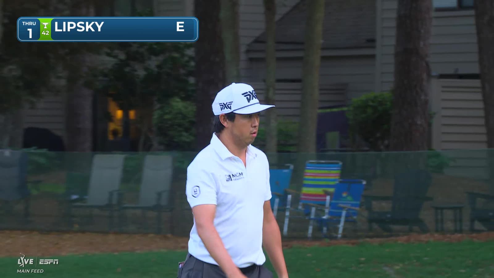 David Lipsky | Round 1 | 1st hole | Shot 4 | 2026 RBC Heritage