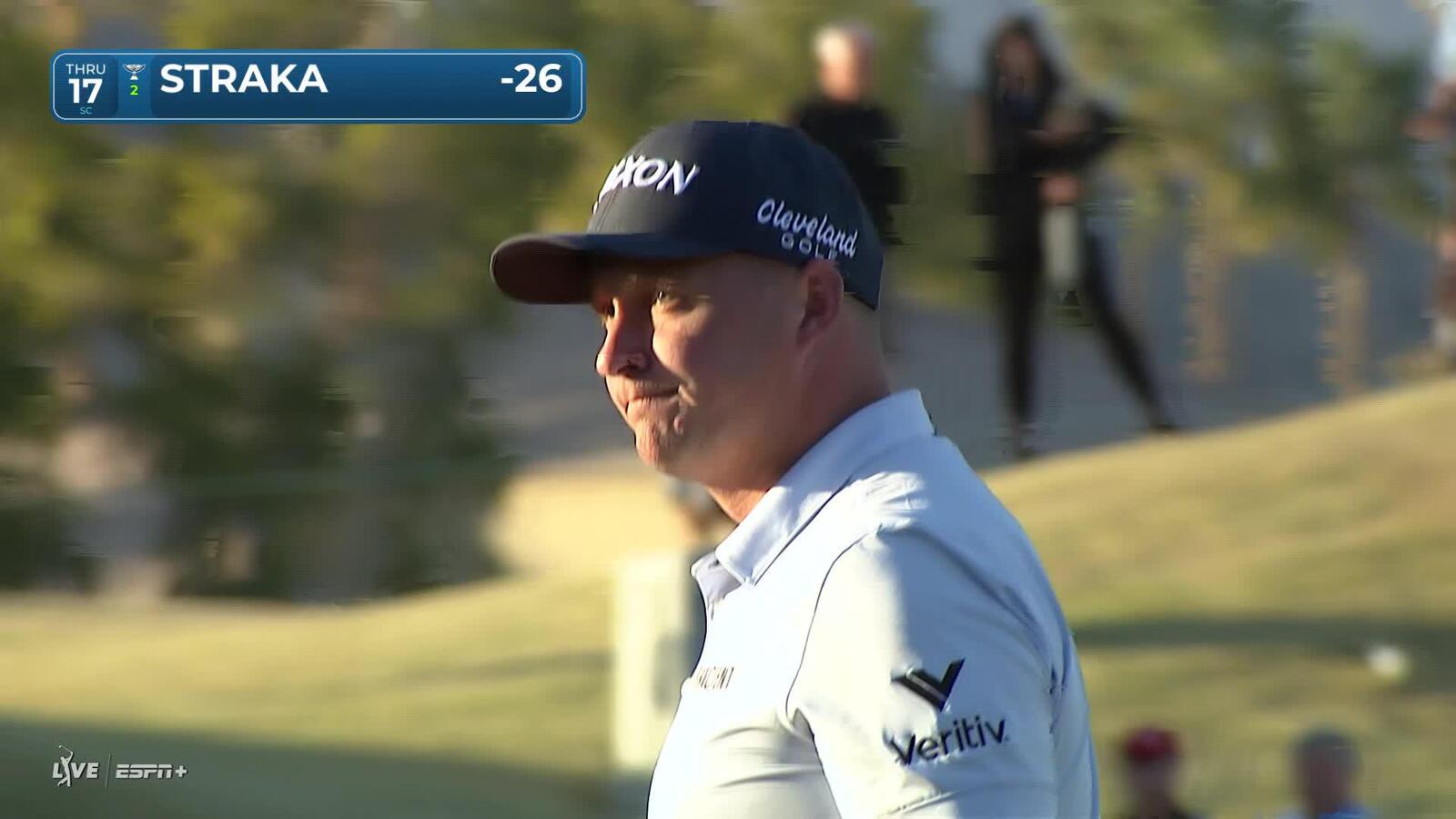 Sepp Straka | Round 4 | 17th hole | Shot 3 | 2025 The American Express