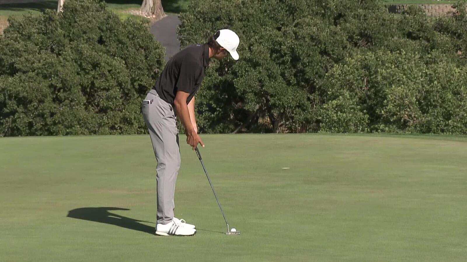 Peter Kuest | Round 2 | 9th hole | Shot 3 | 2025 Utah Championship