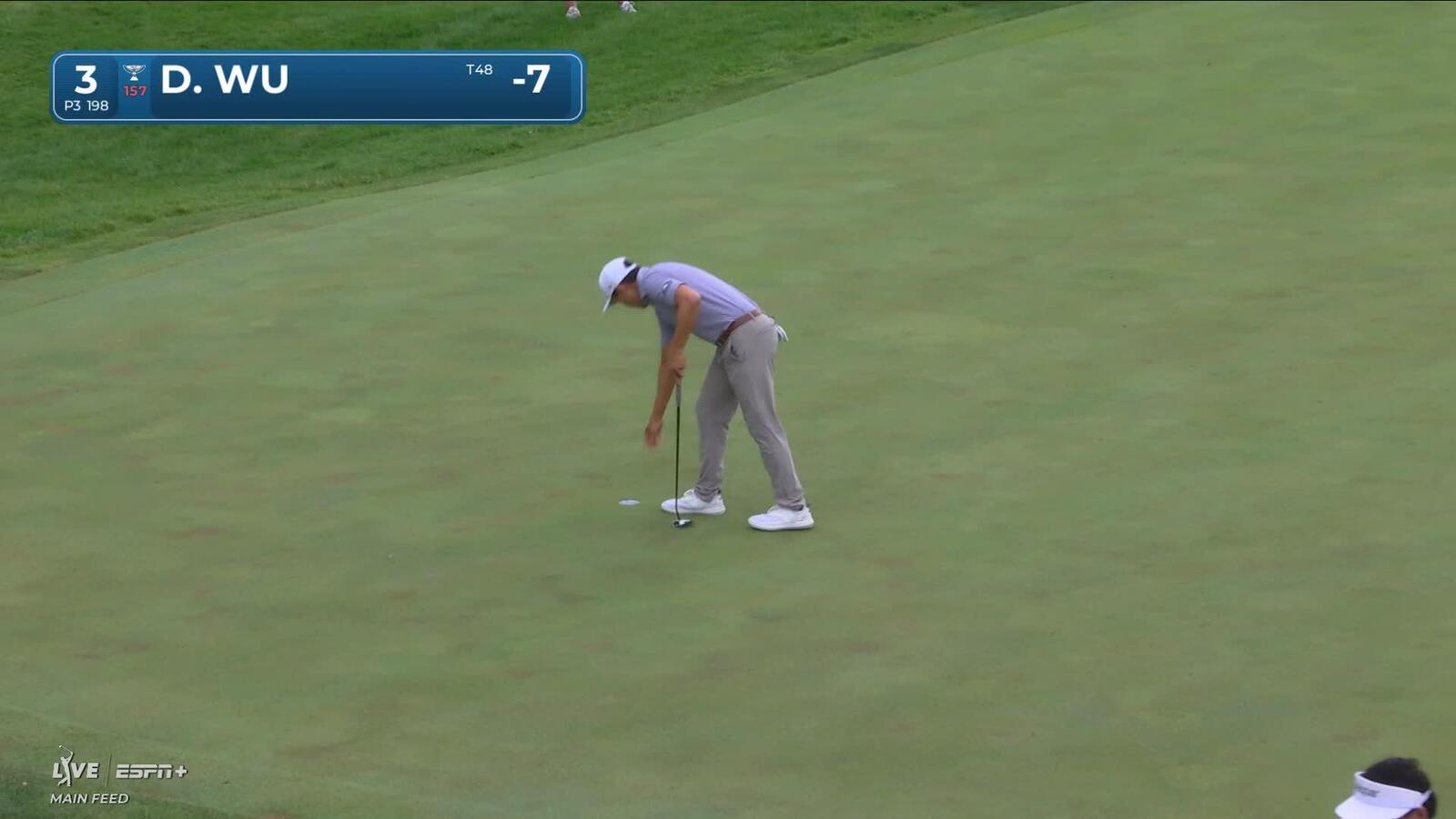 Dylan Wu | Round 4 | 3rd hole | Shot 3 | 2025 John Deere